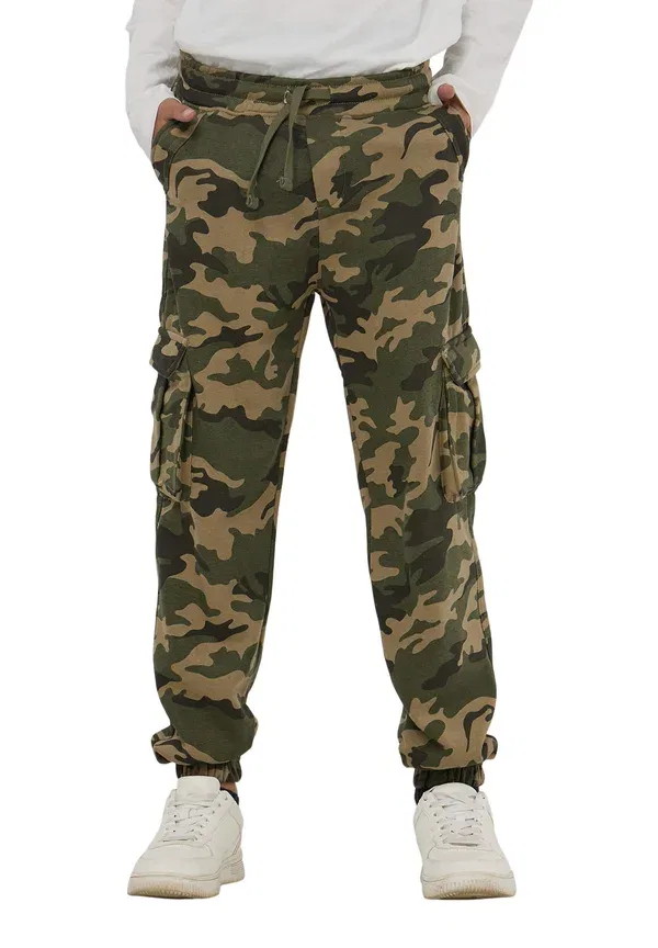 Брюки карго, камуфляж, Cargo trousers, Terranova, зеленый военный — фото 4