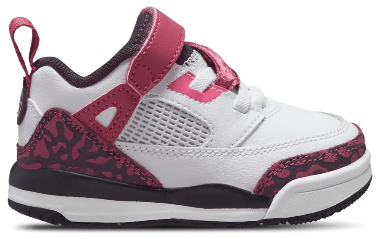 Детские кроссовки для девочек с принтом Jordan Spizike Low, Jordan, White/Black/Pink