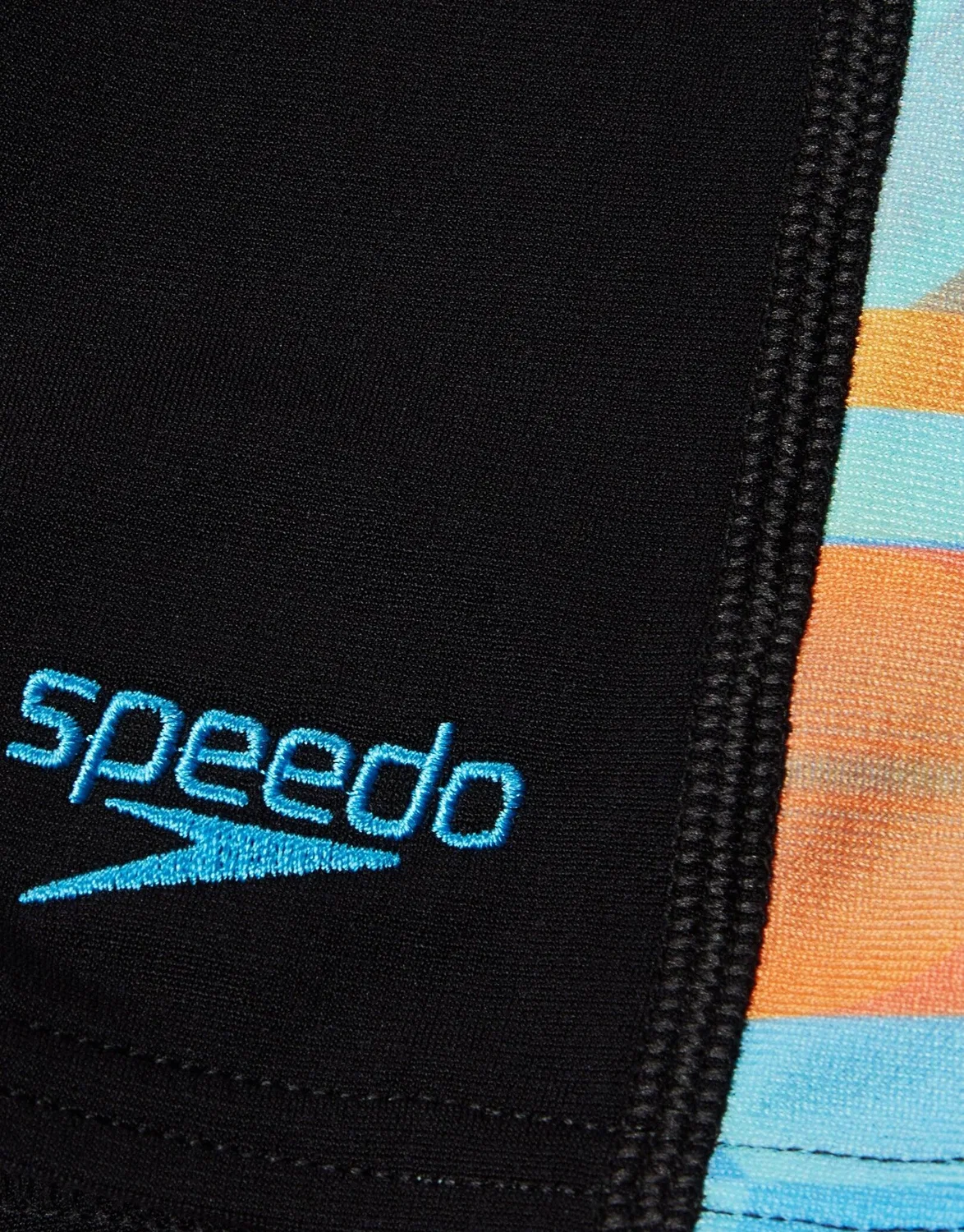 Детские плавки для мальчиков с принтом Digi Alov Speedo, Черный Синий — фото 4