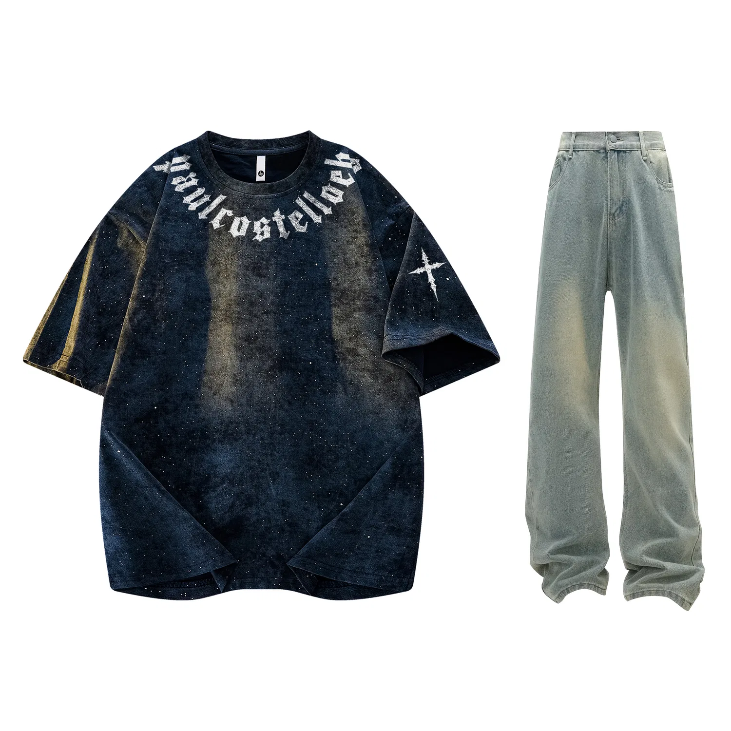 Детский комплект спортивной одежды с футболкой и джинсами Casual Sportswear Paul Costelloe