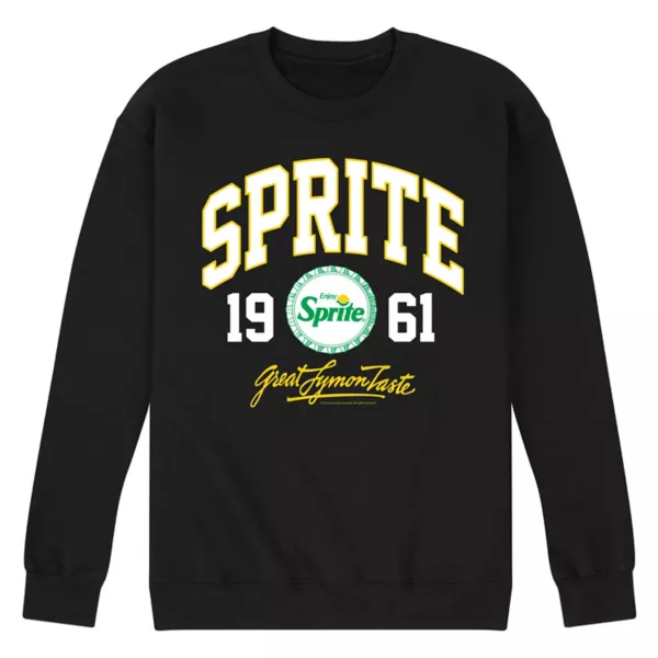 

Мужская флисовая толстовка Sprite Collegiate Licensed Character, черный