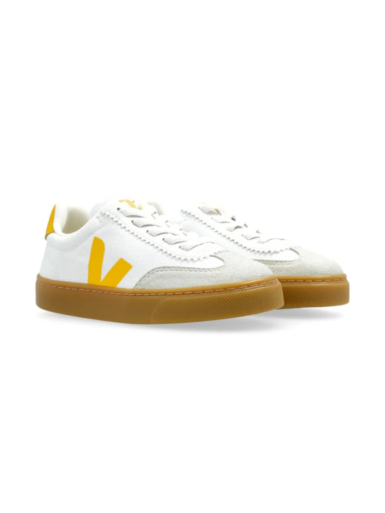 

Кроссовки с логотипом VEJA Kids, белый