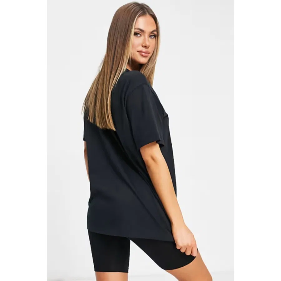 Футболка с коротким рукавом свободного кроя Sportswear Essentials Nike, Черный — фото 3