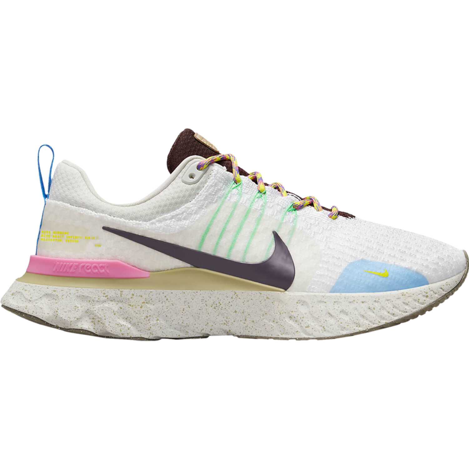 

Кроссовки Nike React Infinity Run Flyknit 3, кремовый, Бежевый;серый, Кроссовки Nike React Infinity Run Flyknit 3, кремовый