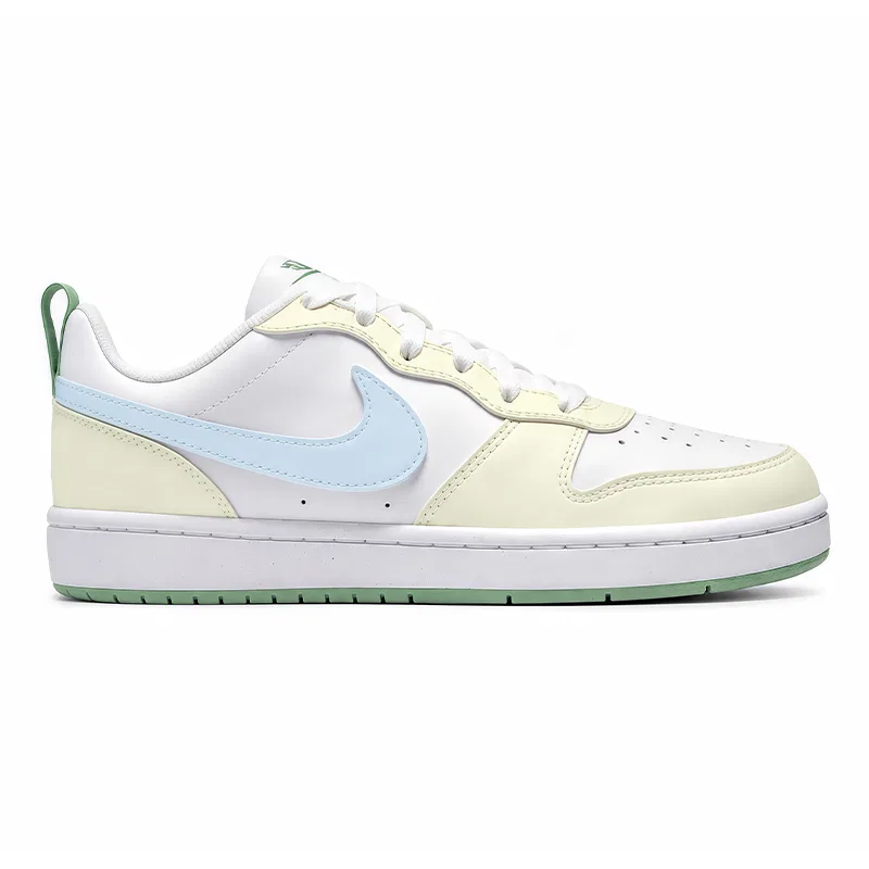 Детские кроссовки для скейтбординга с принтом Court Borough, Nike, Custard — фото 4