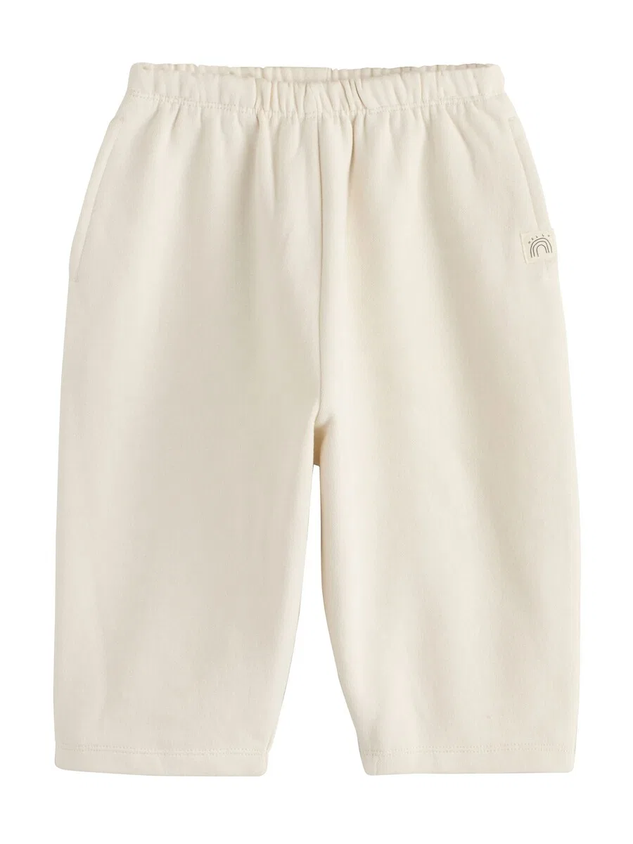 Брюки Next Barrel Pants кремового, коричневого и лавандового цвета — фото 4