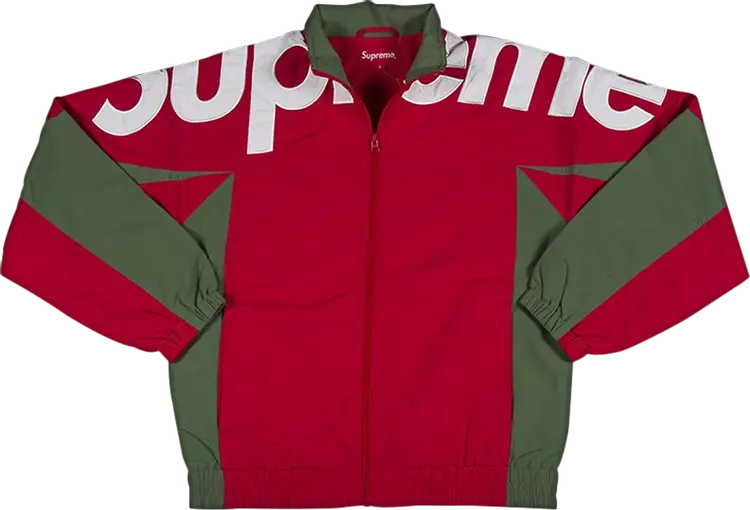 

Куртка Supreme Shoulder Logo Track Jacket 'Red', красный