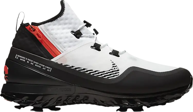 

Бутсы Nike Air Zoom Infinity Tour Shield Golf 'Team Orange Black', белый