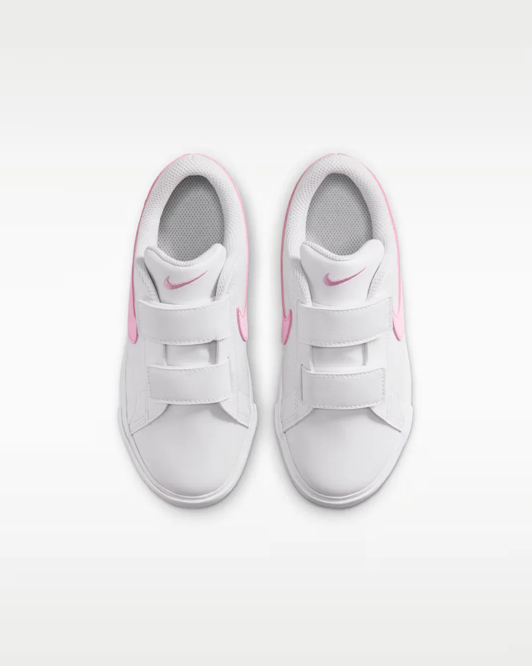 Детская обувь Nike Tennis Essential, White/White/Pink Rise — фото 4