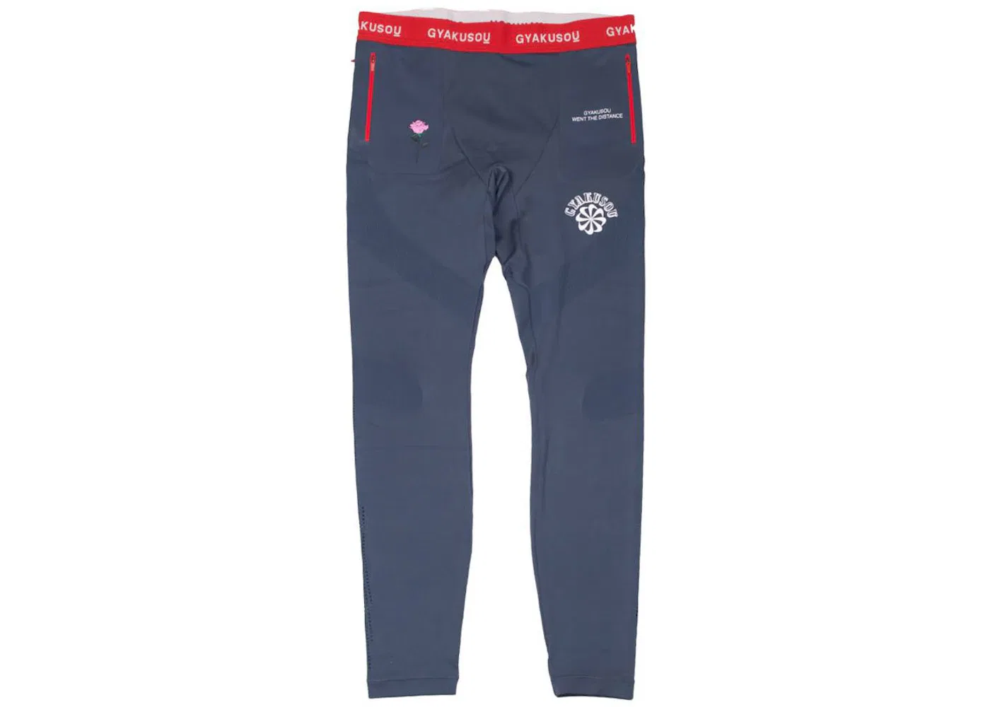 Женские леггинсы с принтом Nike Gyakusou Helix Tights, Blue/Red