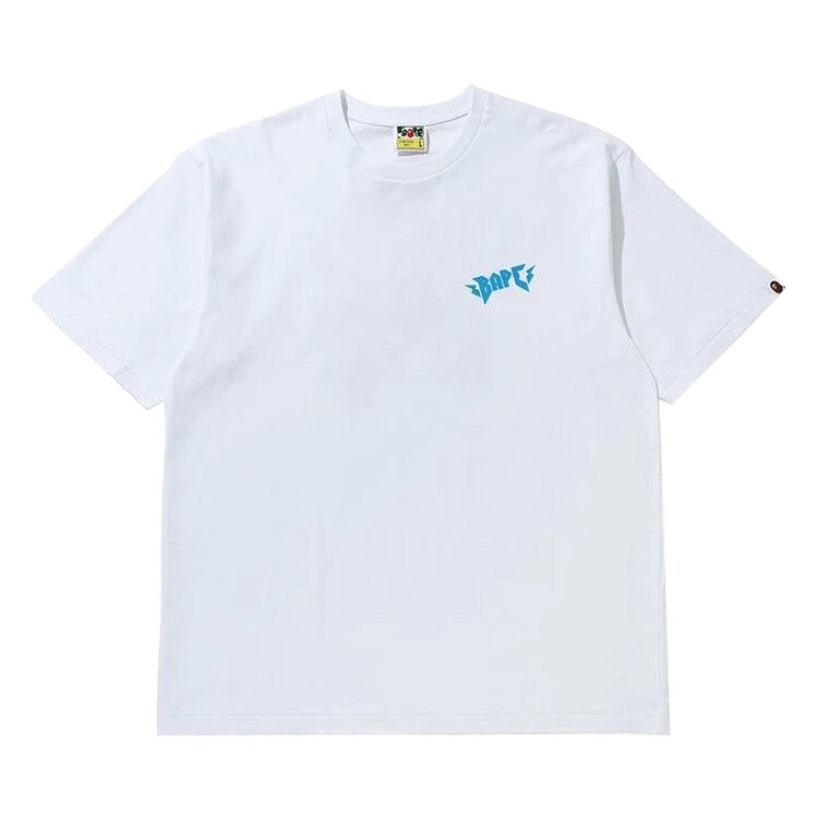 

Футболка BAPE Baby Milo Rock Band RLX Tee 'White', белый
