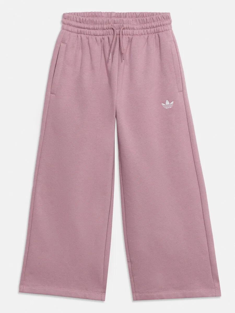 Спортивный костюм ADIDAS ORIGINALS «Свободный крой и широкие брюки, комплект для подростков и малышей» сиреневого цвета — фото 2