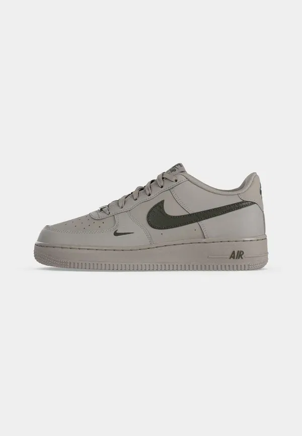 Кроссовки из экокожи Air force 1 ki tech, Nike Sportswear, College Grey/Newsprint, серый — фото 2