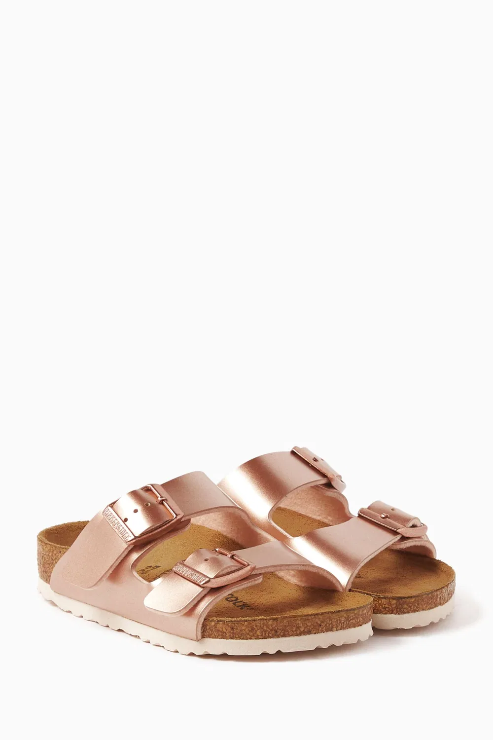 Сандалии с ремешками Arizona Birkenstock, розовый