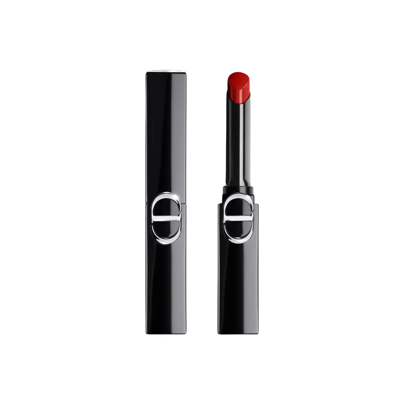 Женская помада с блеском Vibrant Blue Gold Slim Tube Dazzling Lipstick Cream Moisturizing, DIOR, #999 Legend Red Lip