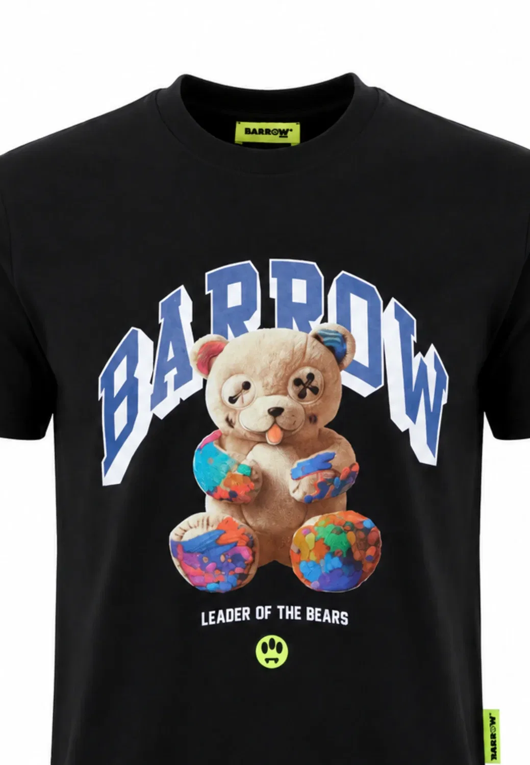 Футболка с принтом - print t-shirt Barrow, Black — фото 3
