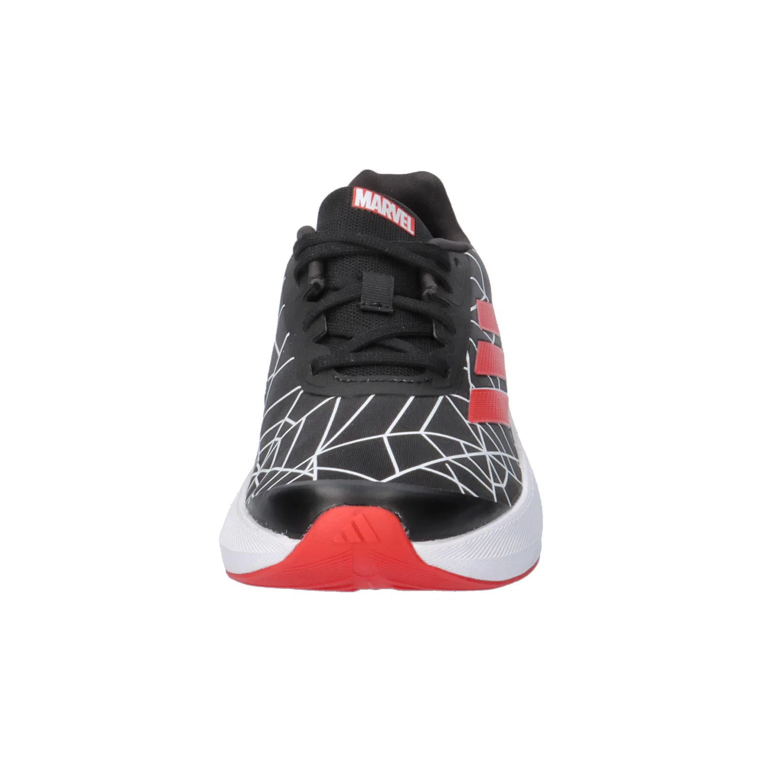 Детские кроссовки с принтом Spider-Man Adidas, Schwarz Rot — фото 3