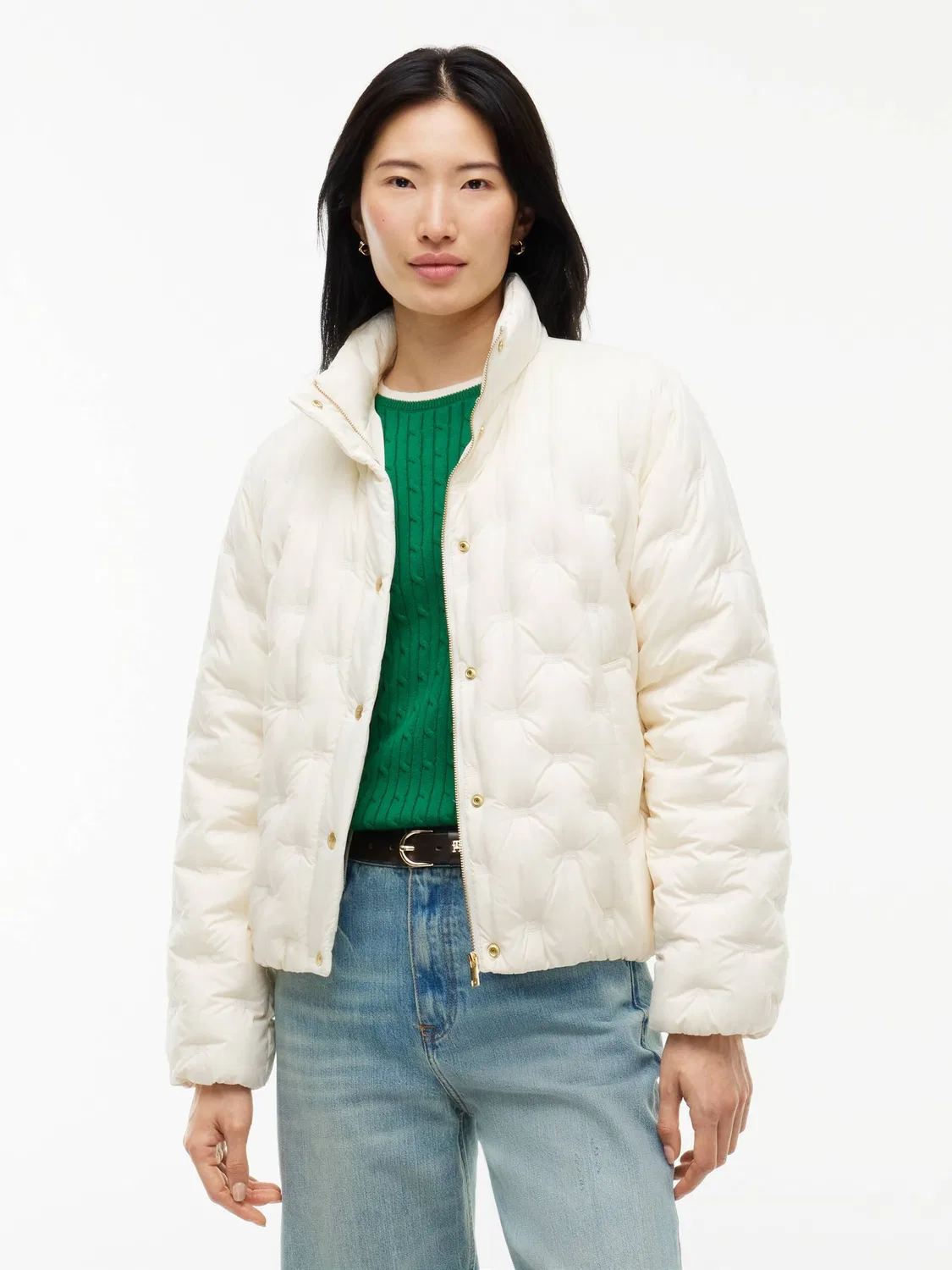 Утепленная куртка Tommy Hilfiger, cream