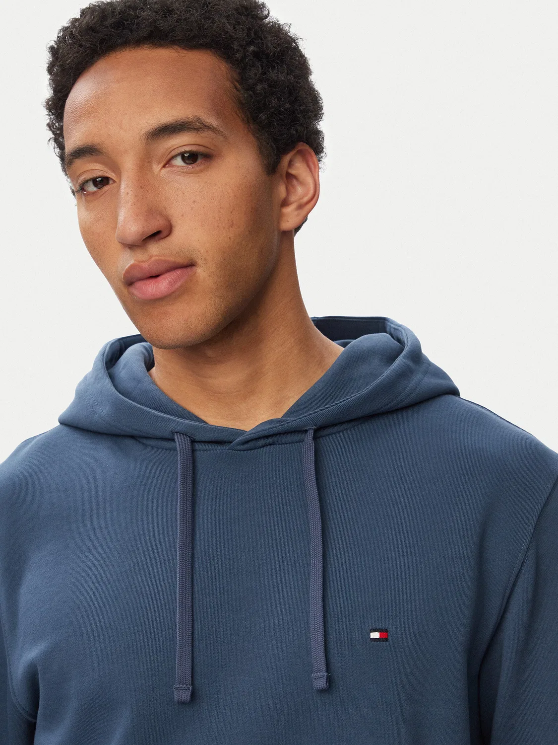 Мужская толстовка стандартного кроя Essential Terry Tommy Hilfiger, синий — фото 4