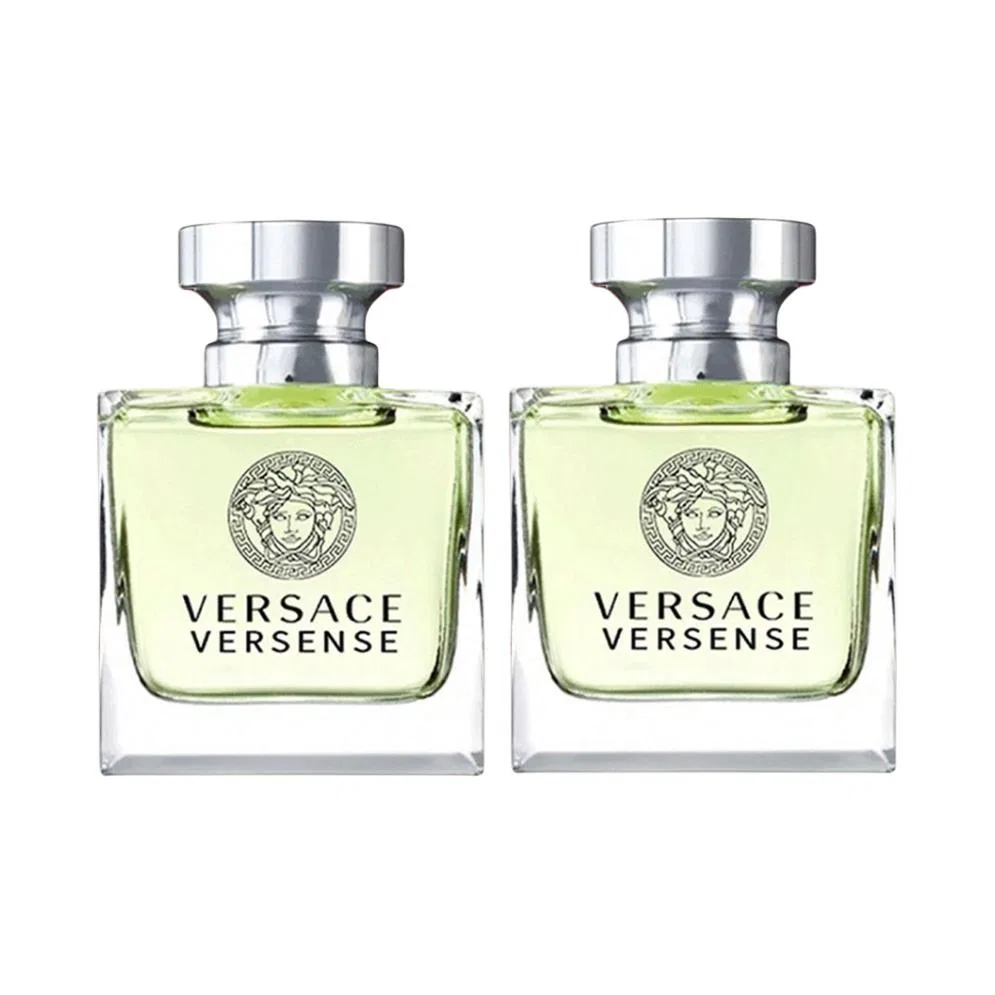 Женский набор пробников туалетной воды Versace Heartbeat, 5 мл x 2, Mediterranean, Versace, Multicolor