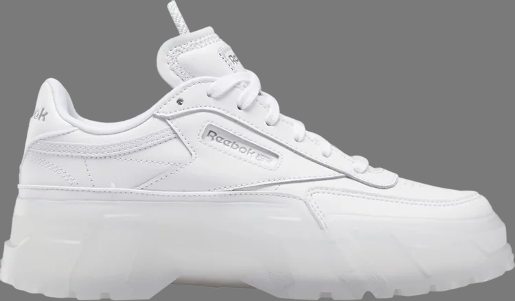 Кроссовки cardi b x club c j 'triple white' Reebok, белый - фото