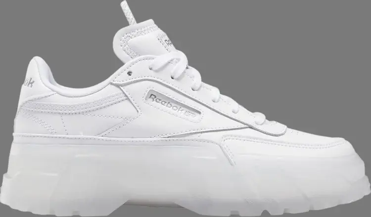 

Кроссовки cardi b x club c j 'triple white' Reebok, белый