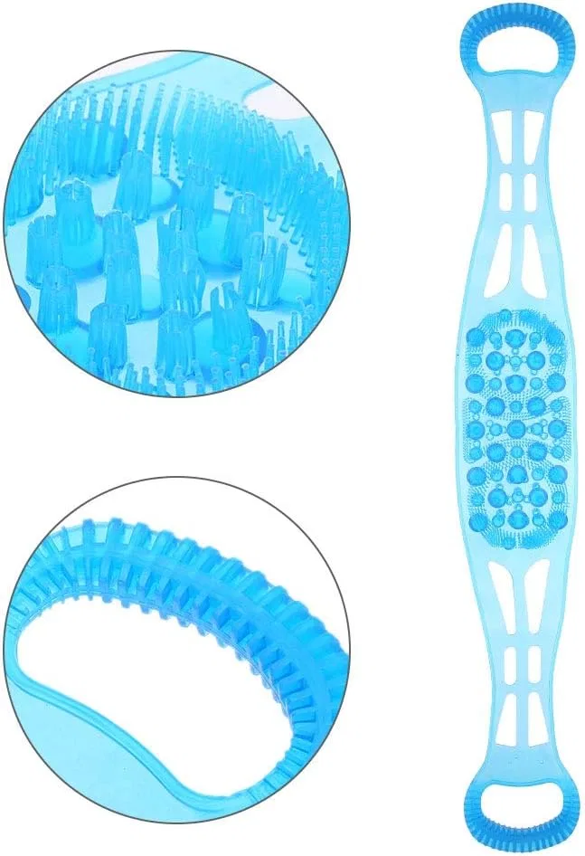Душевая щетка для спины и массажер Silicone, CHHELIHL, 1 шт, 84x12 см, #337 — фото 2