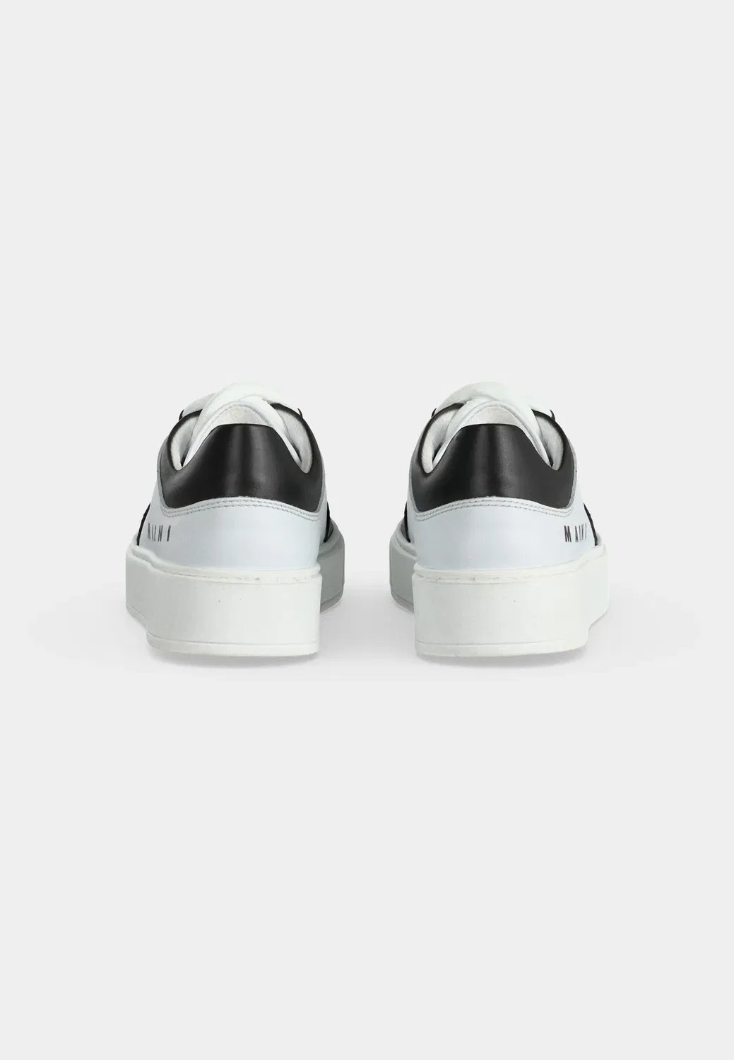 Унисекс - кроссовки Marni, White/Black — фото 4