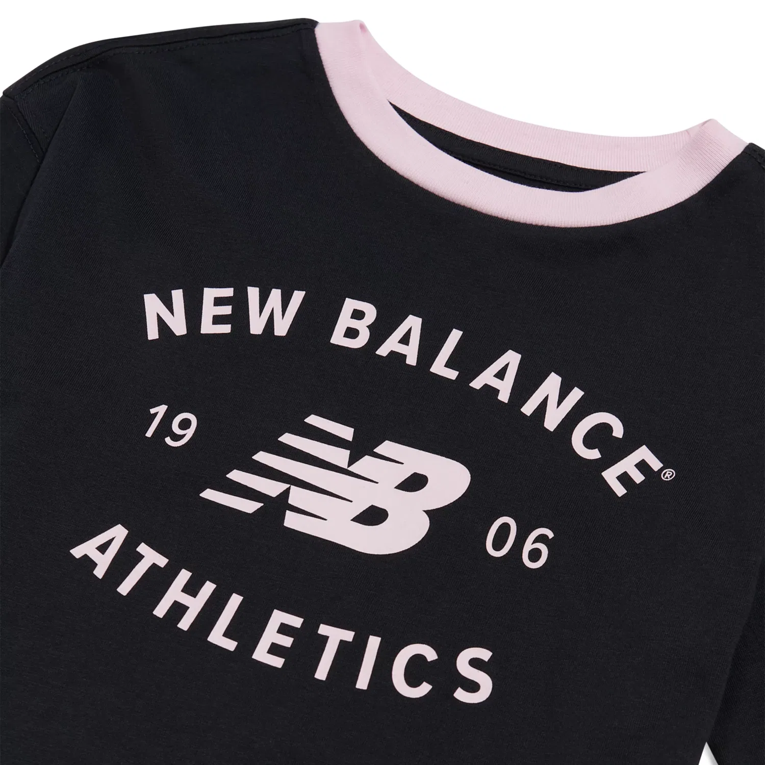 Детская футболка с принтом Athletics Varsity Graphic New Balance, Black — фото 3