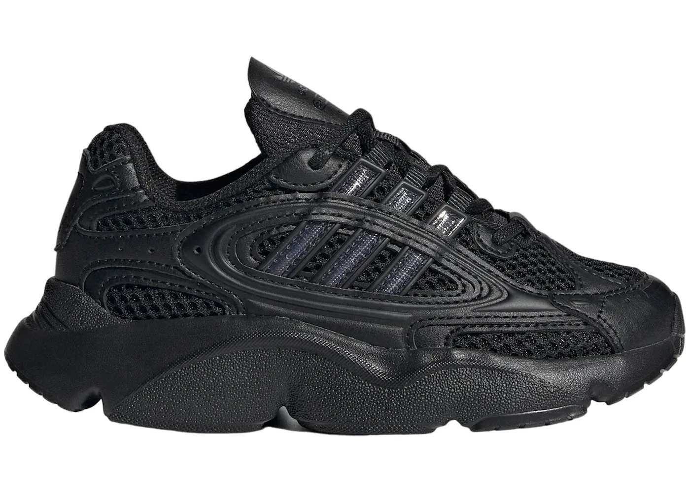 Детские кроссовки Lifestyle Ozmillen EL Adidas, Core Black/Core Black/Cloud White