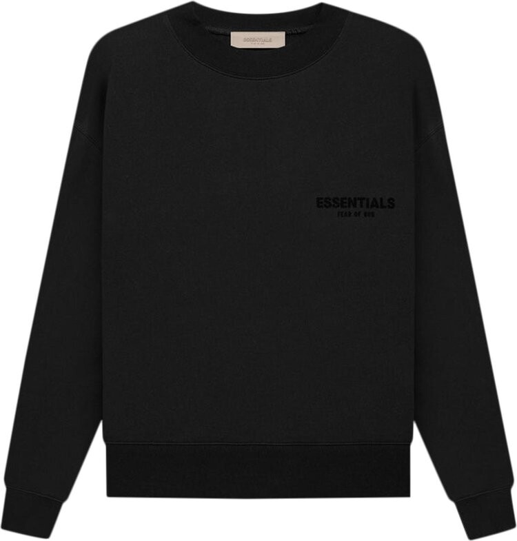 

Толстовка Fear of God Essentials Crewneck 'Stretch Limo', черный