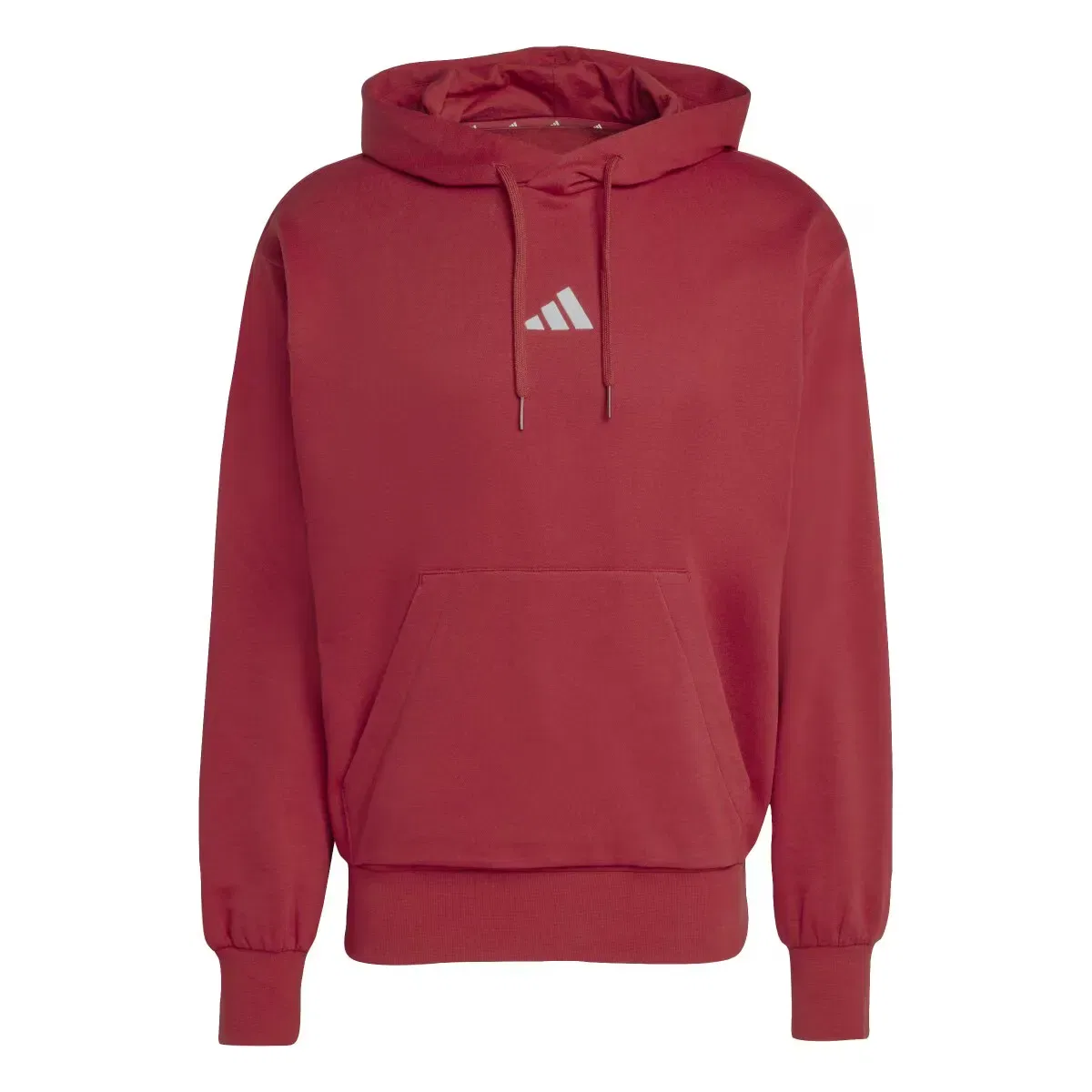 Мужская худи adidas, Цвет Burdeos — фото 2