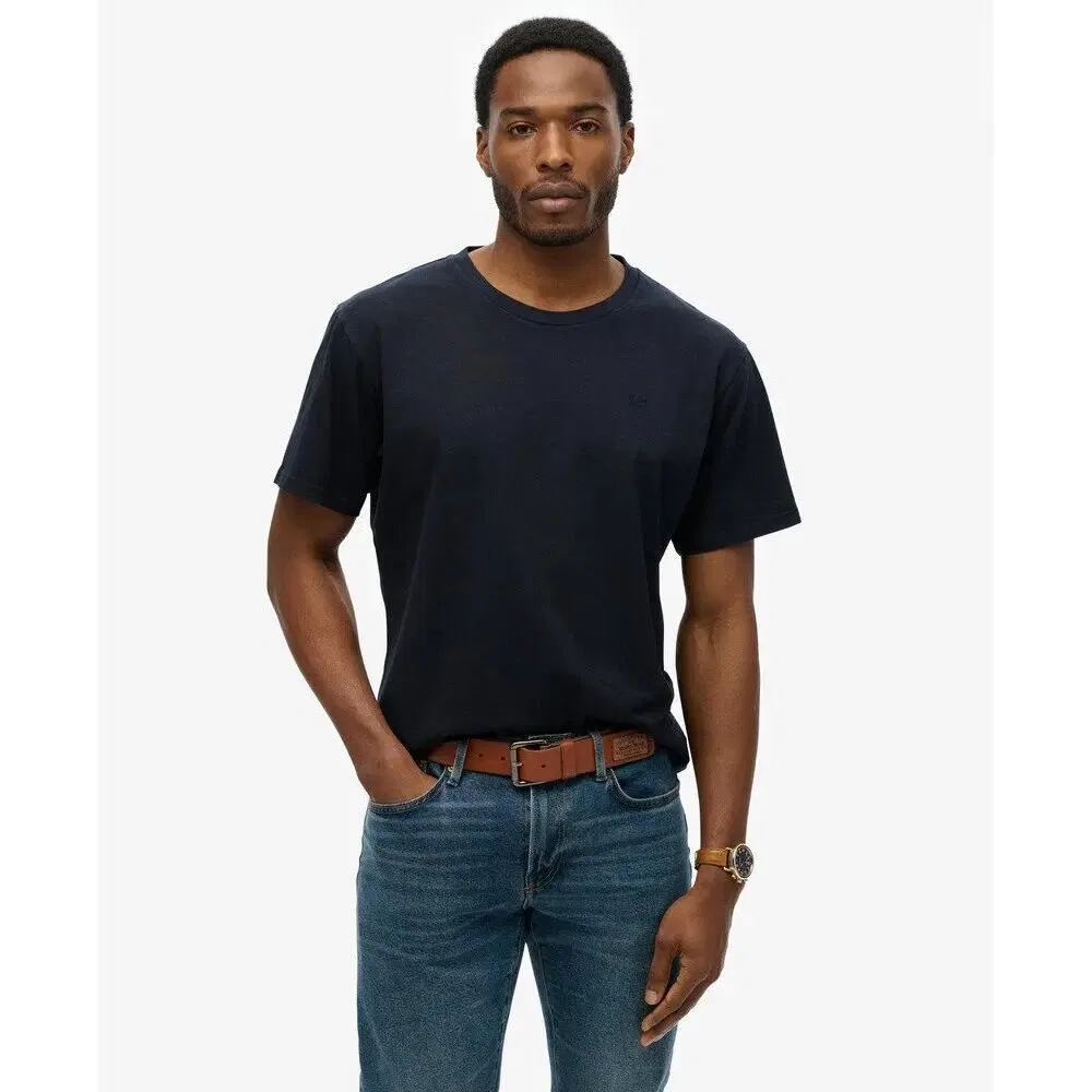 Мужская футболка с принтом Superdry Essentials, BLAU — фото 3