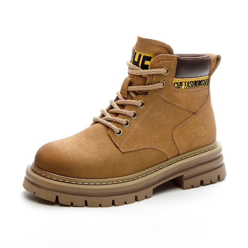 

Ботинки Martin Boot женские Xiangcheng, цвет Earthy yellow (suede heightened single lane)