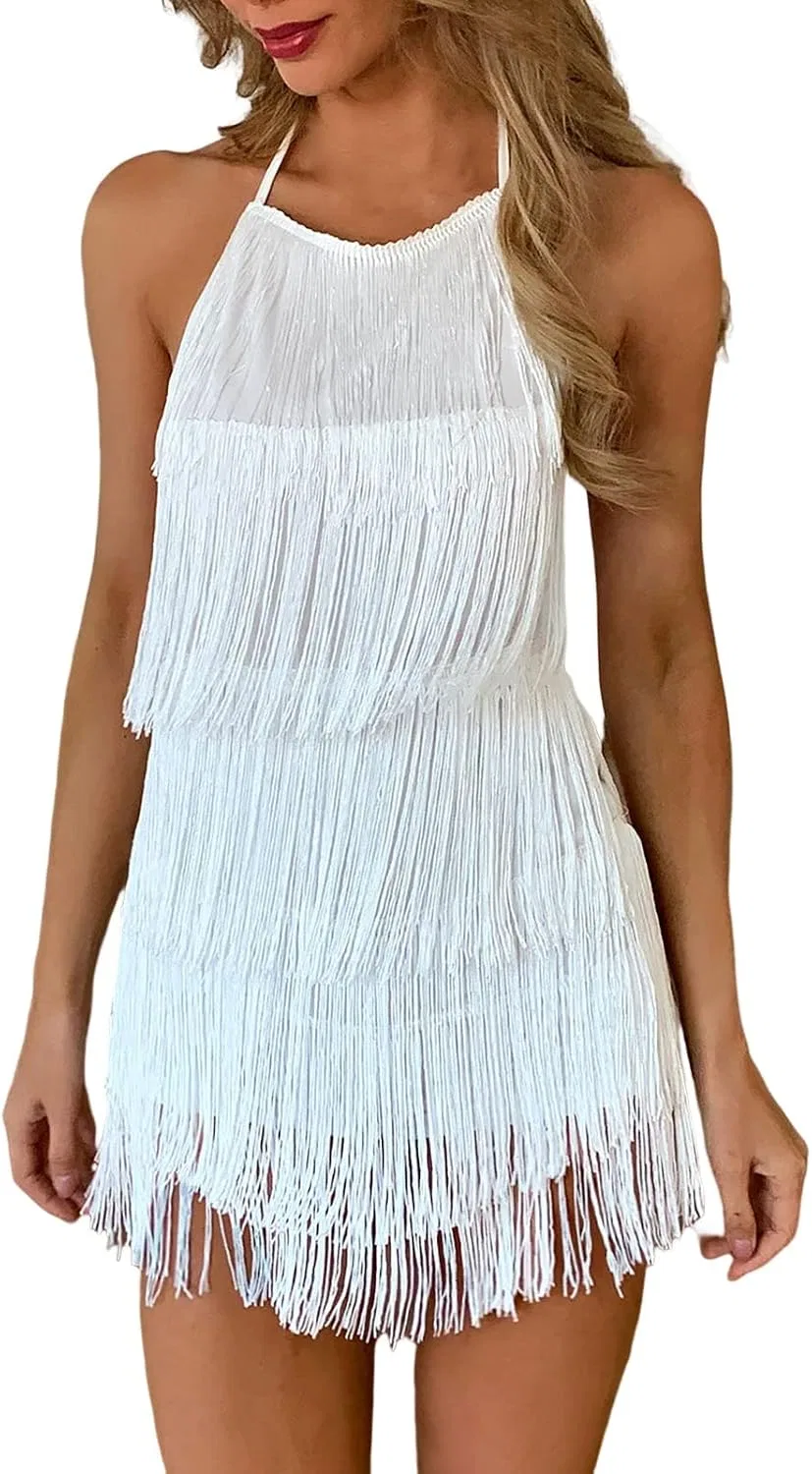 Женское вечернее платье с принтом, Western Dress, белый