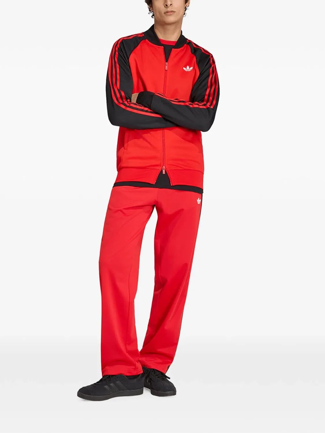 Спортивная куртка Sst Tt Adidas, красный — фото 2