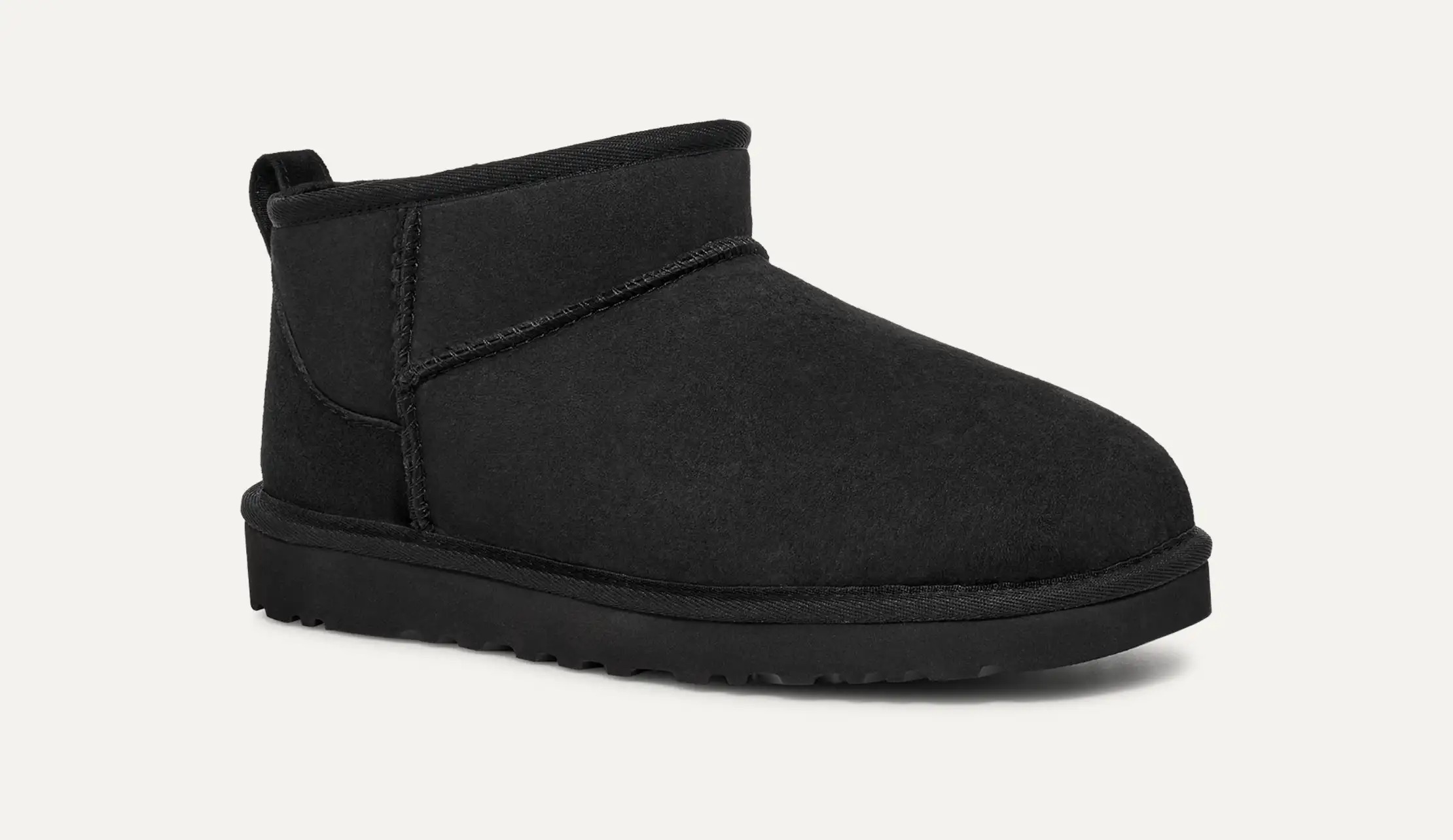 Угги Ugg Classic Ultra Mini, черный — фото 3