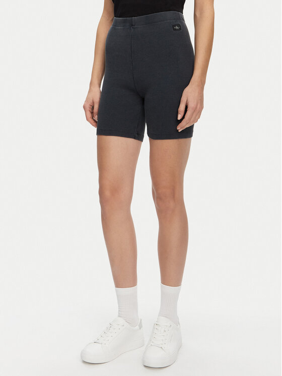

Облегающие байкерские шорты J20J225217 Calvin Klein Jeans, серый