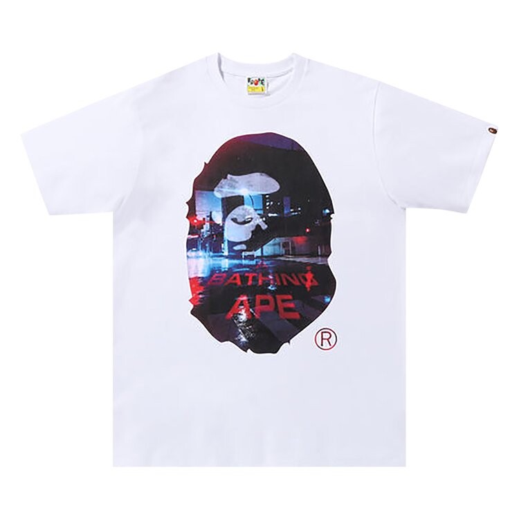 

Футболка BAPE Back Street Tee 'White', белый