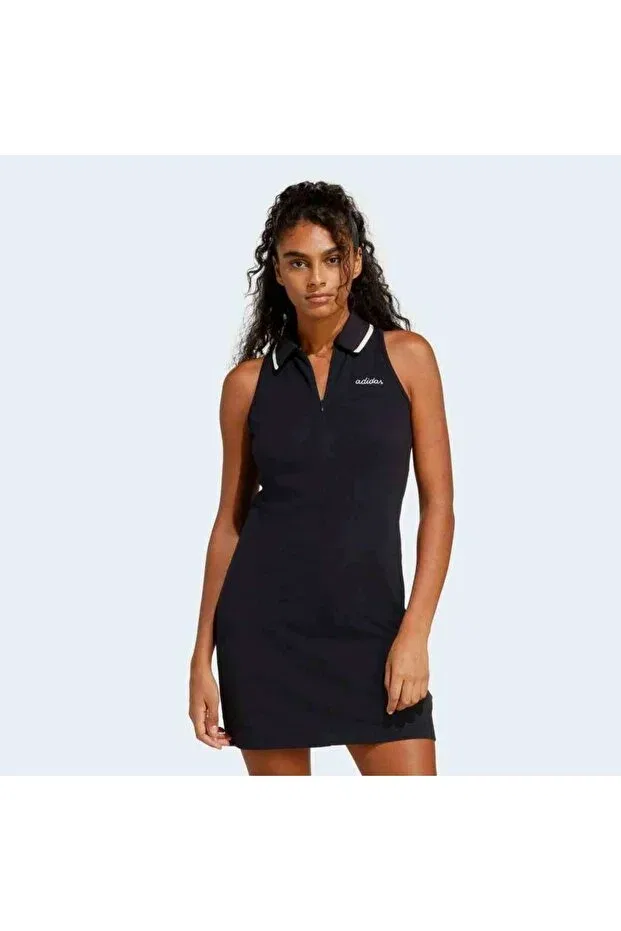 Женская футболка без рукавов Adidas, Black/Owhite — фото 2