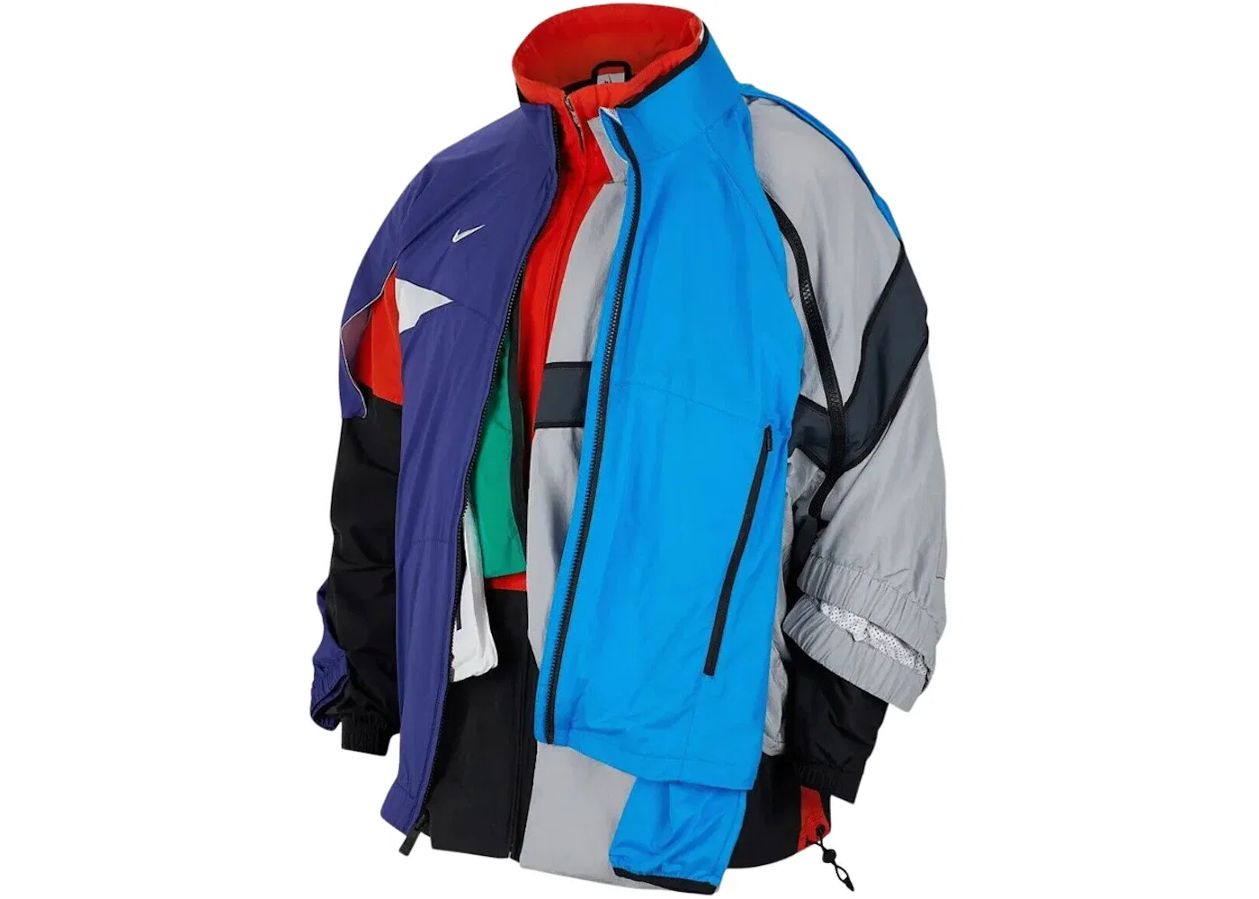 Мужская куртка с принтом Nike Lab NRG DH Layering Jacket Nike, Purple Blue Multi