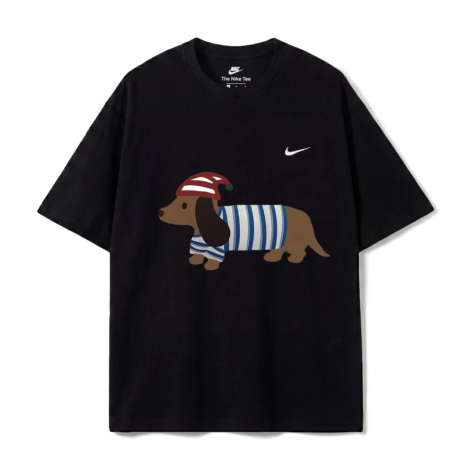 Детская футболка хлопковая Nike Sportswear, Jetburst Black