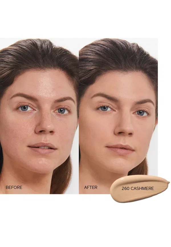 Тональное средство с SPF 30 Smu self-refreshing fd - foundation Shiseido, cashmere 30 мл, цвет cashmere — фото 2