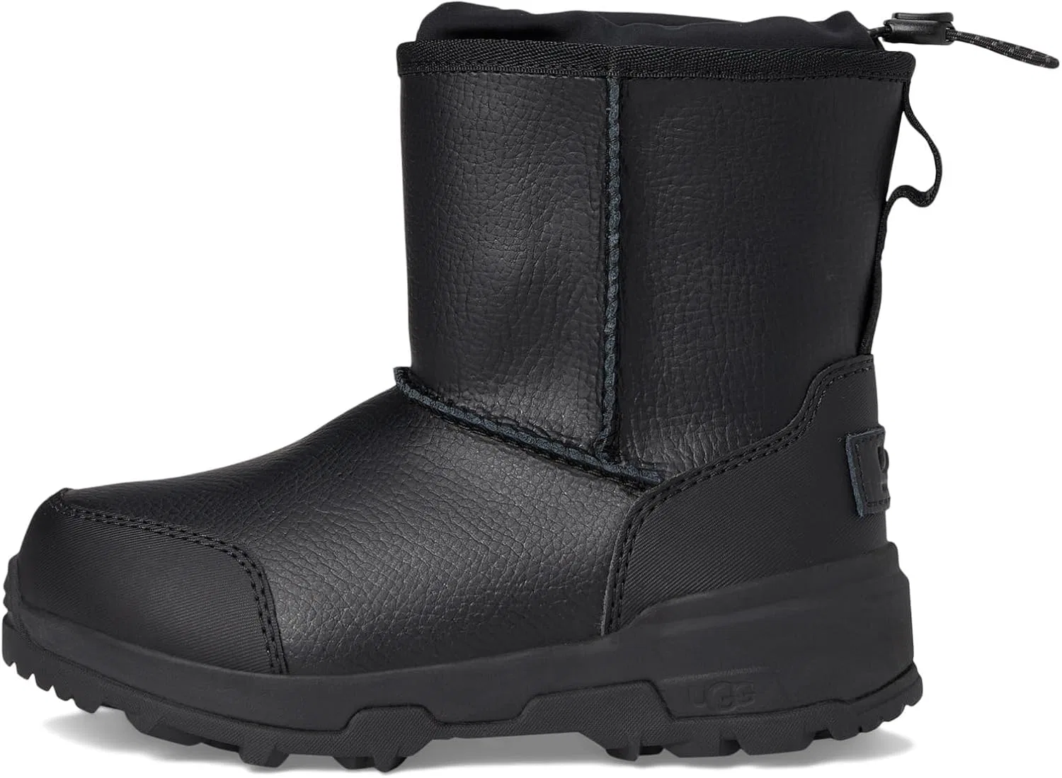 Детские ботинки для мальчиков с высоким голенищем UGG Kids' K Adirondack Boot XXV Pull-on, Black — фото 4