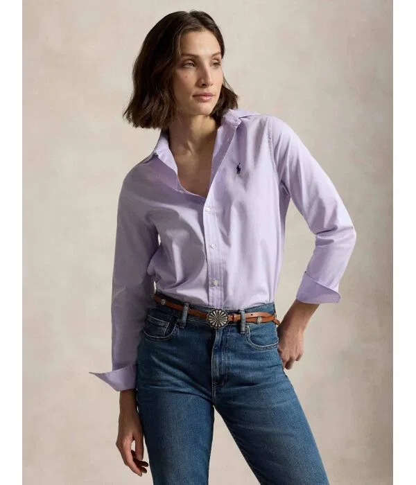 Женская рубашка с длинным рукавом Polo Ralph Lauren, Lavanda