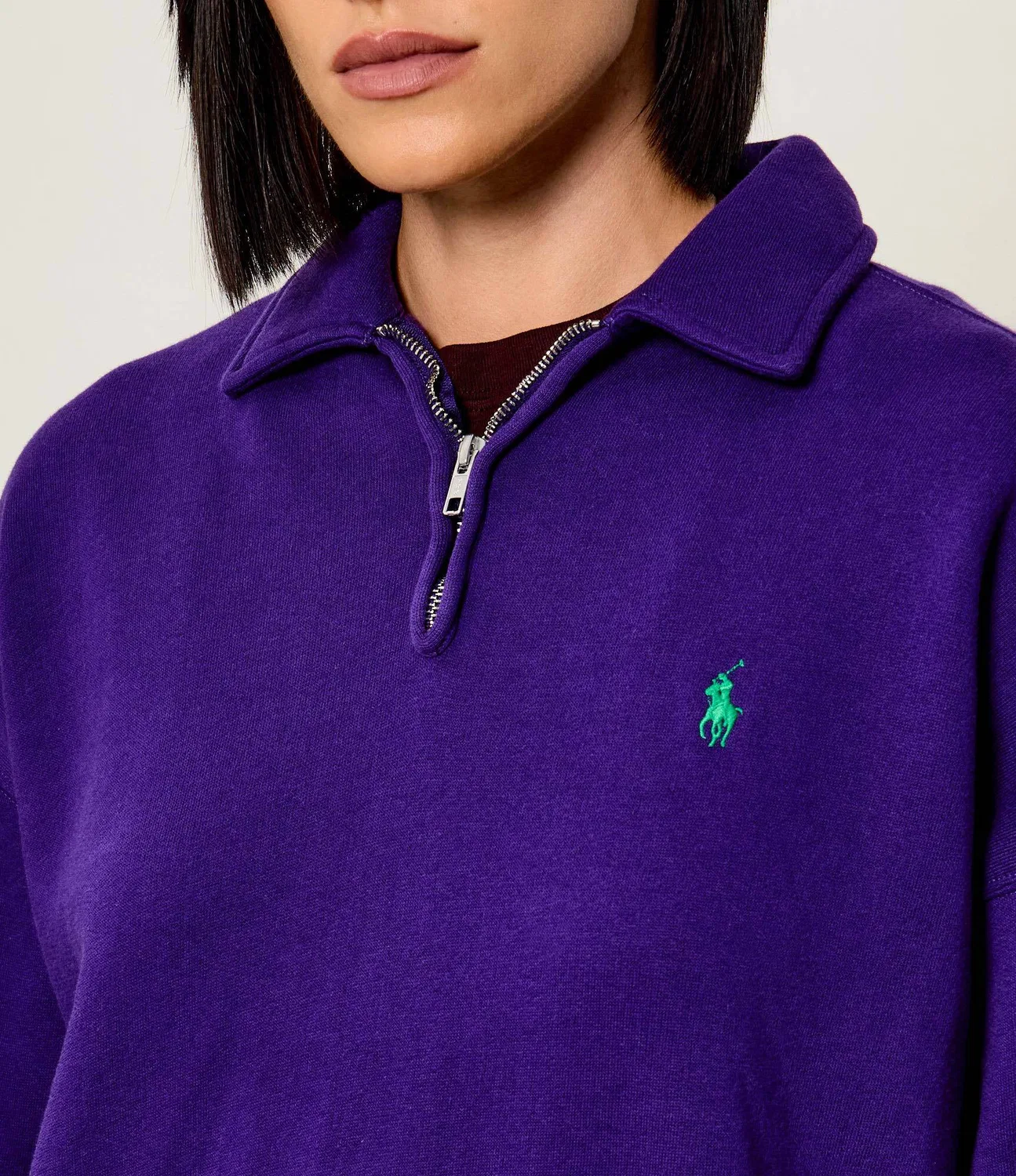 Худи с молнией Polo Ralph Lauren, Viola — фото 4