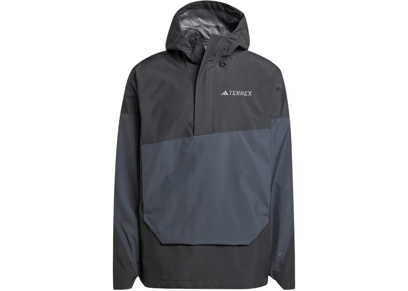 Мужская куртка-анорак с защитой Climaproof Terrex Xploric.5L Adidas, цвет Black Carbon