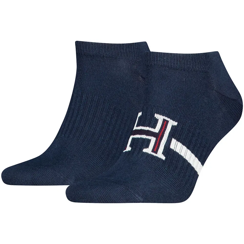 Мужские носки с укрепленной пяткой и мыском Tommy hilfiger, Blue
