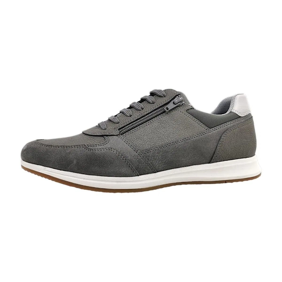 Детские кроссовки для мальчиков дышащие U Avery B Geox, Grey B0ekpt
