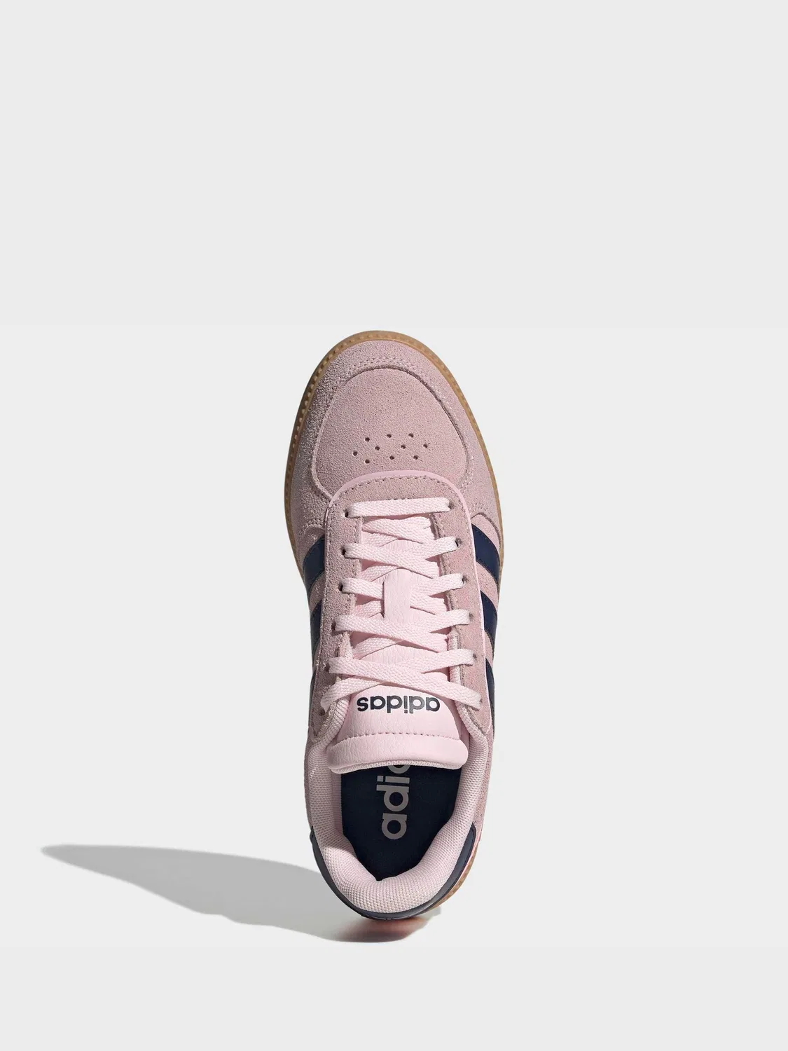 Кроссовки на шнуровке Breaknet Sleek adidas, розовый — фото 4